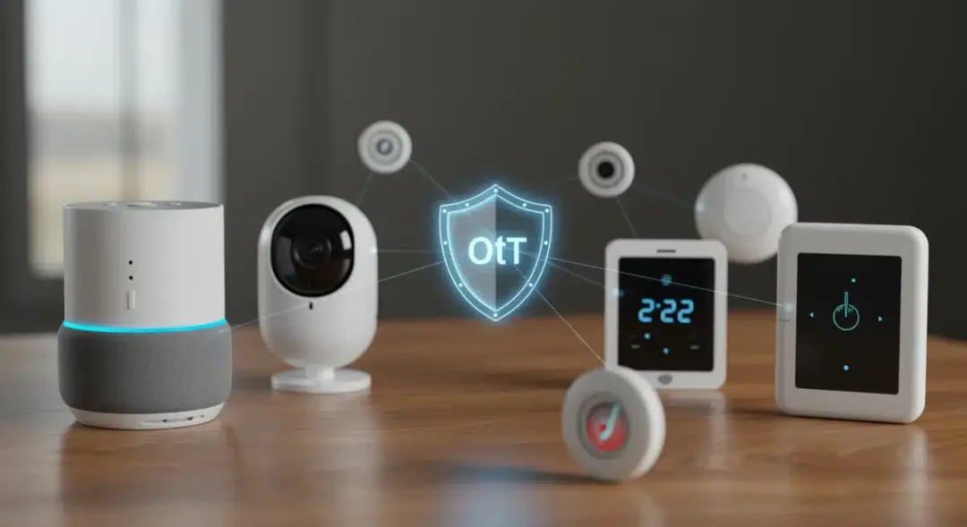 Smart home devices interconnected with a digital security shield