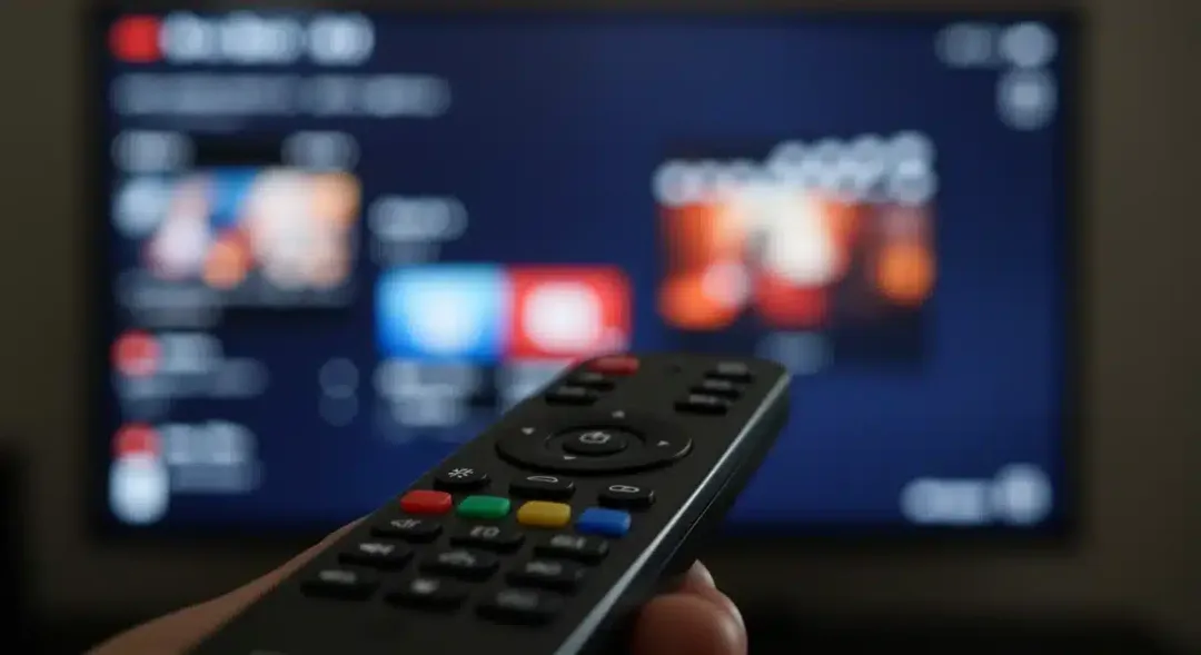 Ergonomic streaming device remote with voice control